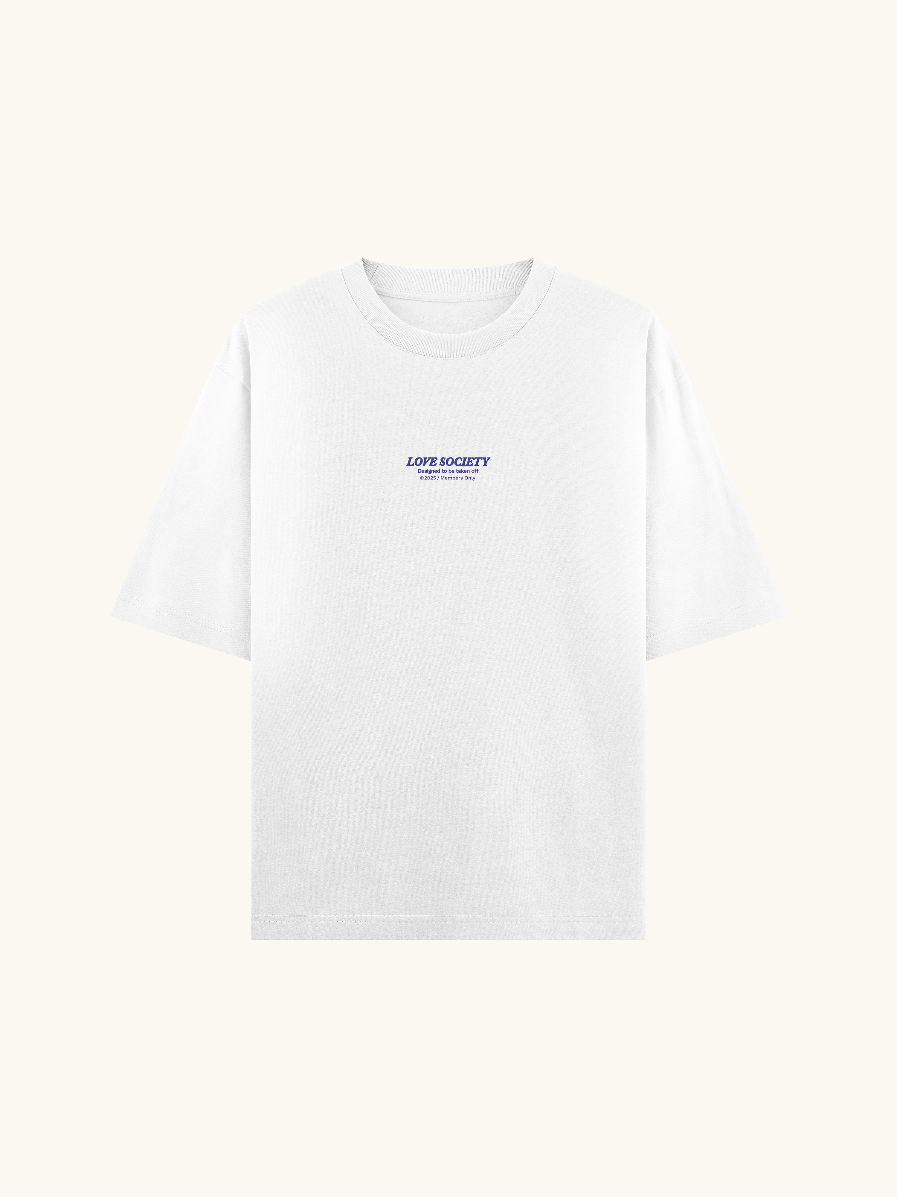 Designed To Be Taken Off Tee - Blue