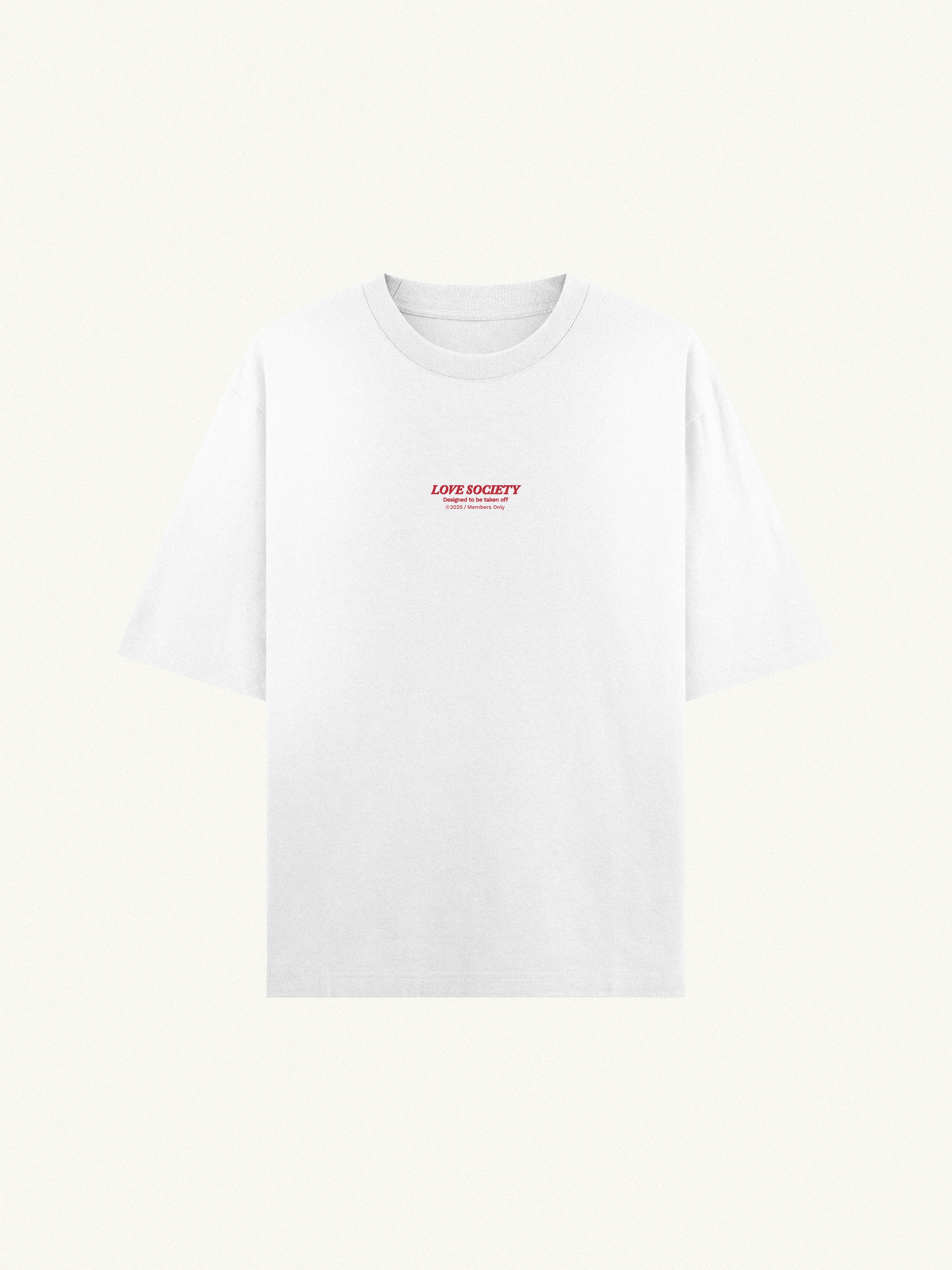 Designed To Be Taken Off Tee - Red