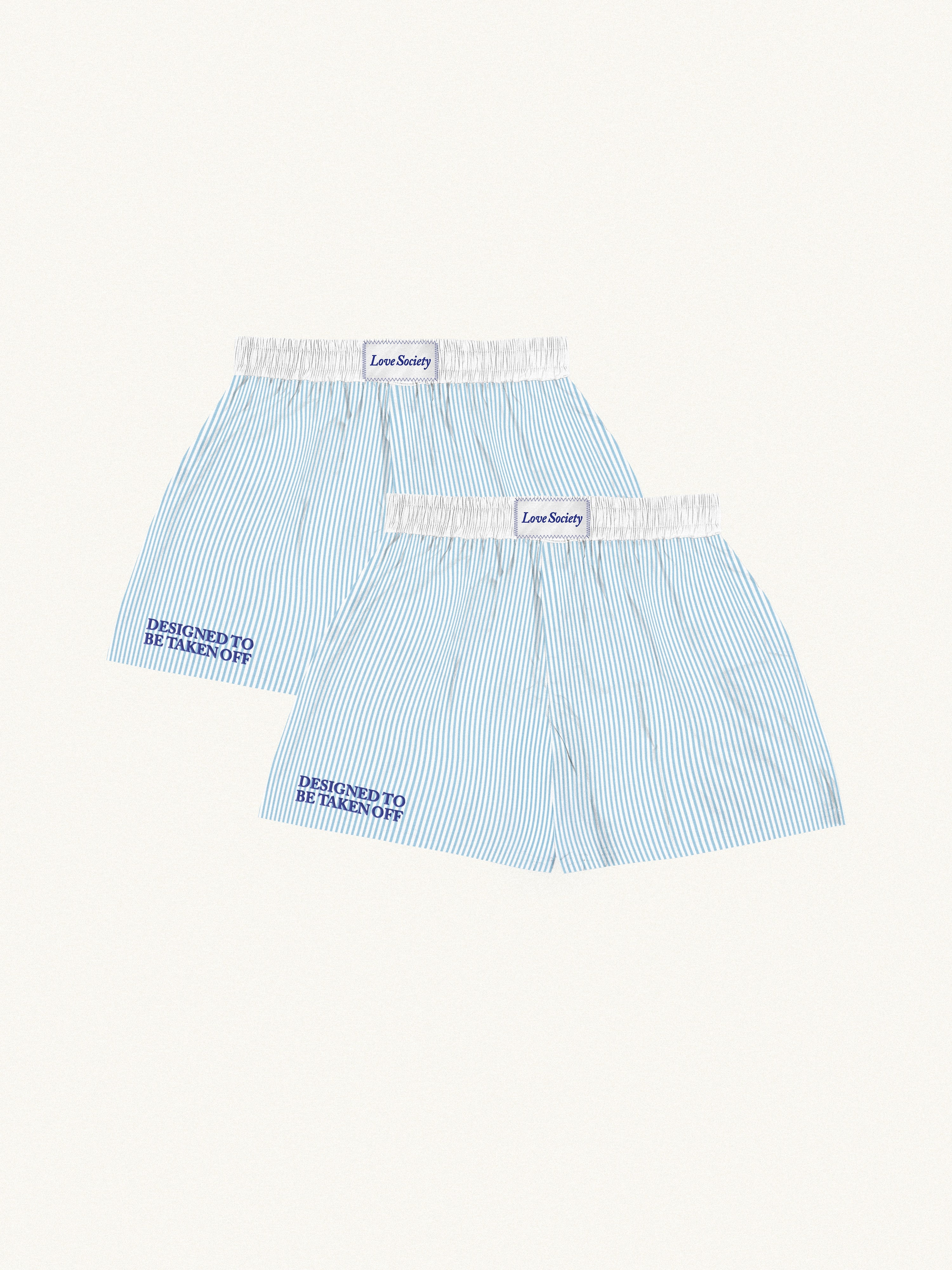 Designed to Be Taken Off Shorts - Blue Bundle