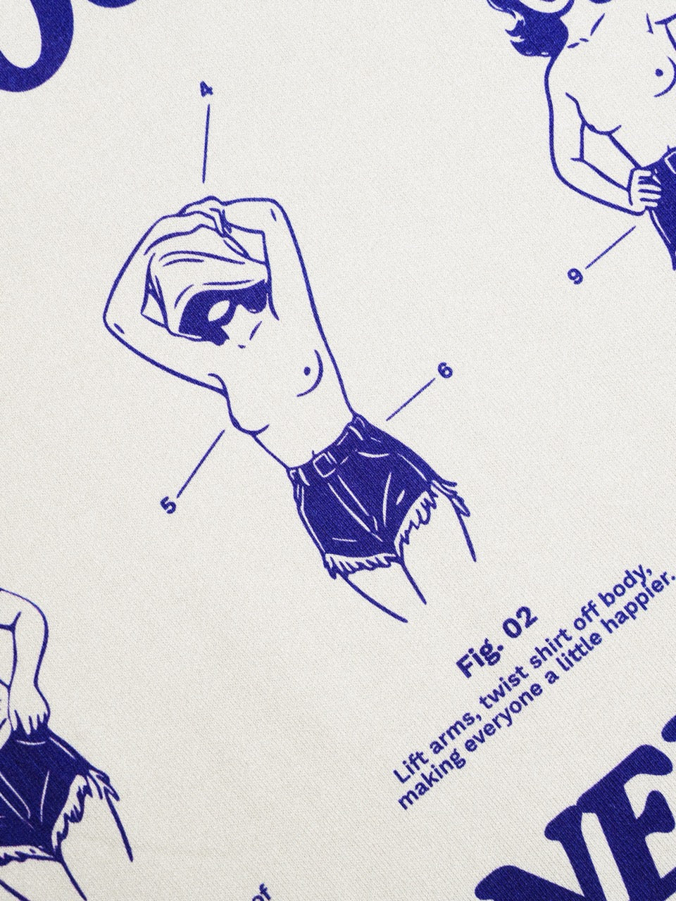 Designed To Be Taken Off Tee - Blue