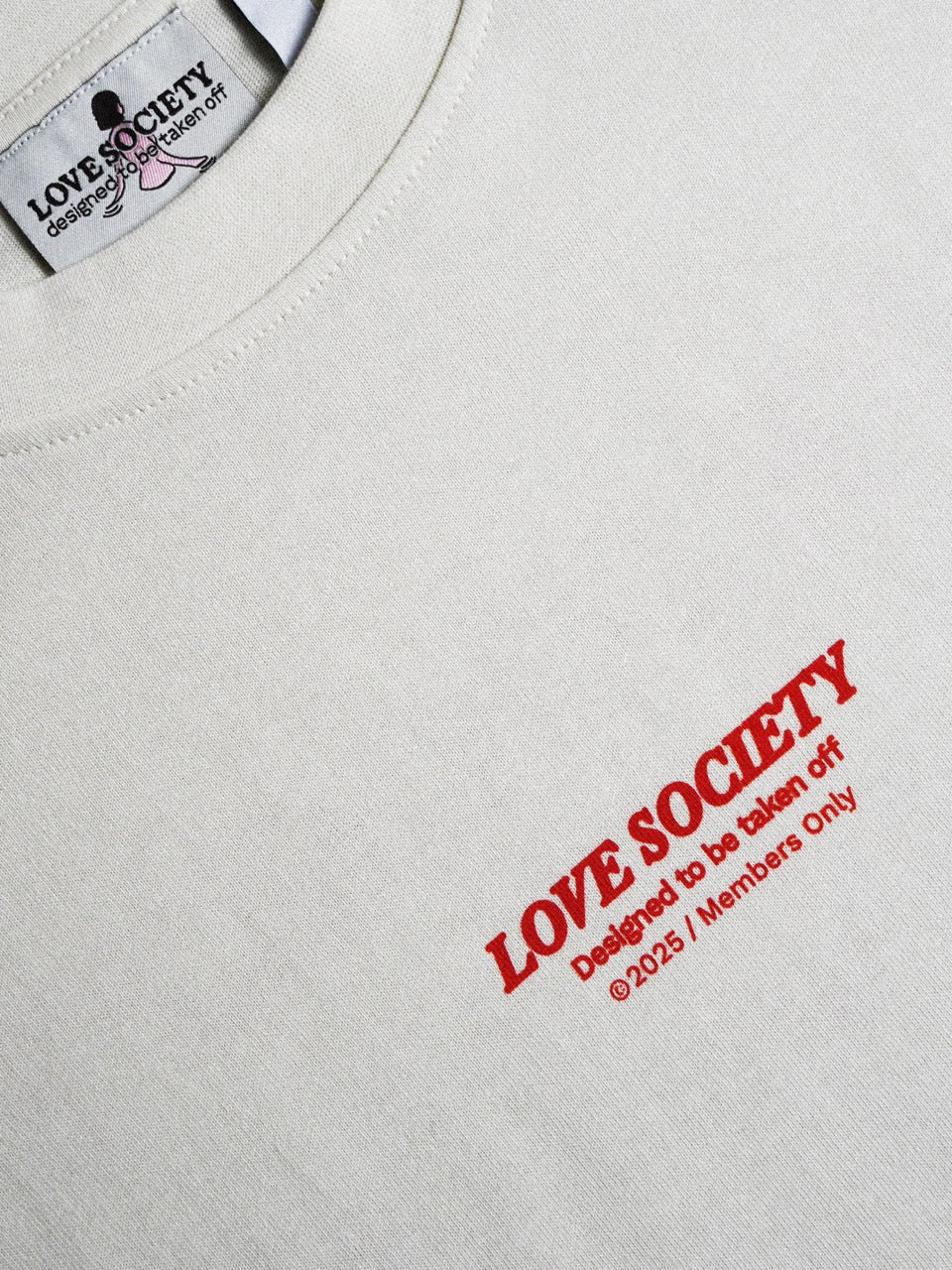 Designed To Be Taken Off Tee - Red