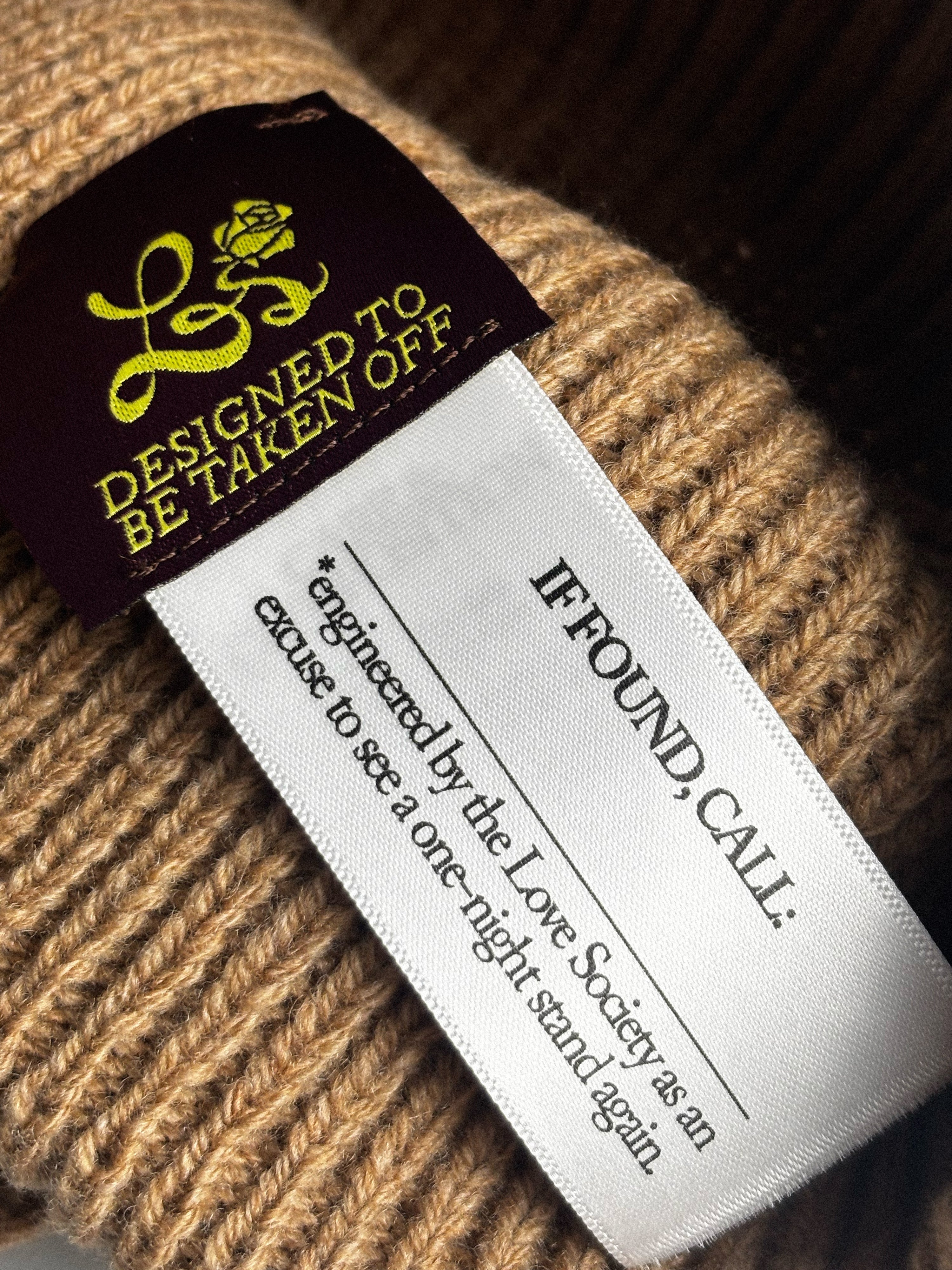 Guaranteed To Keep You Hot Camel Beanie