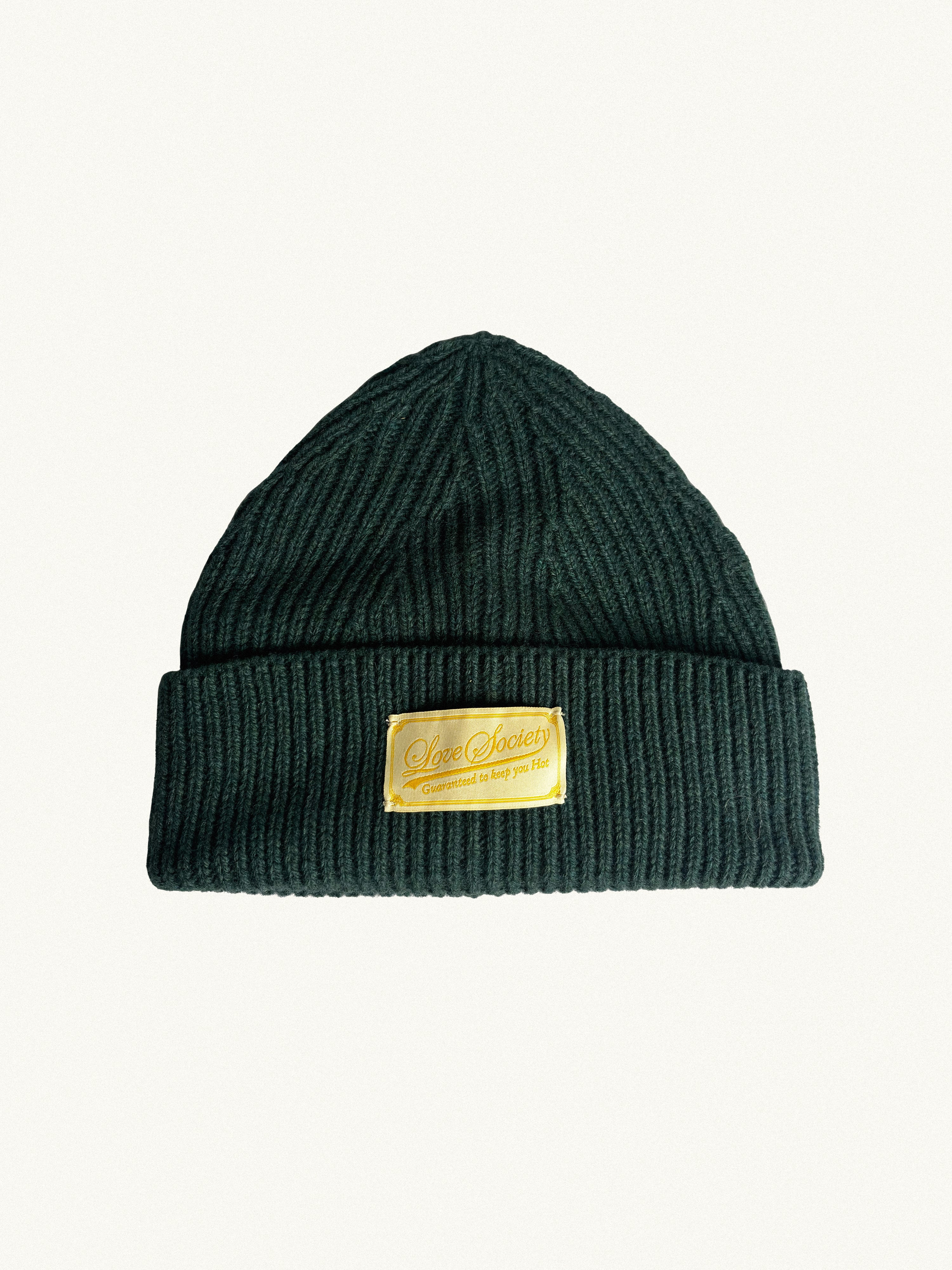 Guaranteed To Keep You Hot Green Beanie
