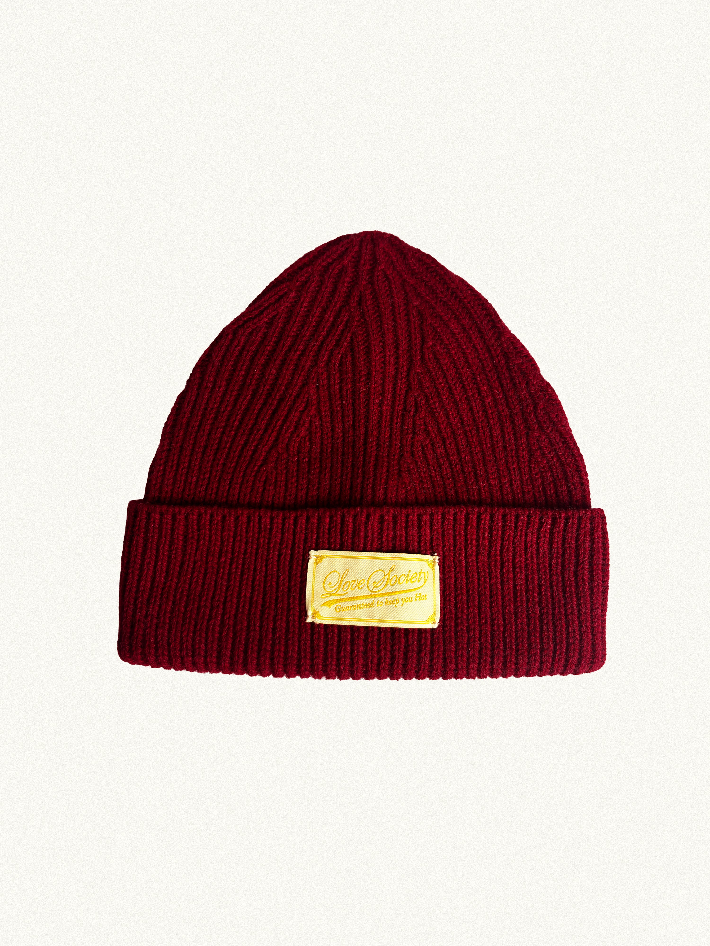 "Guaranteed To Keep You Hot" Red Beanie