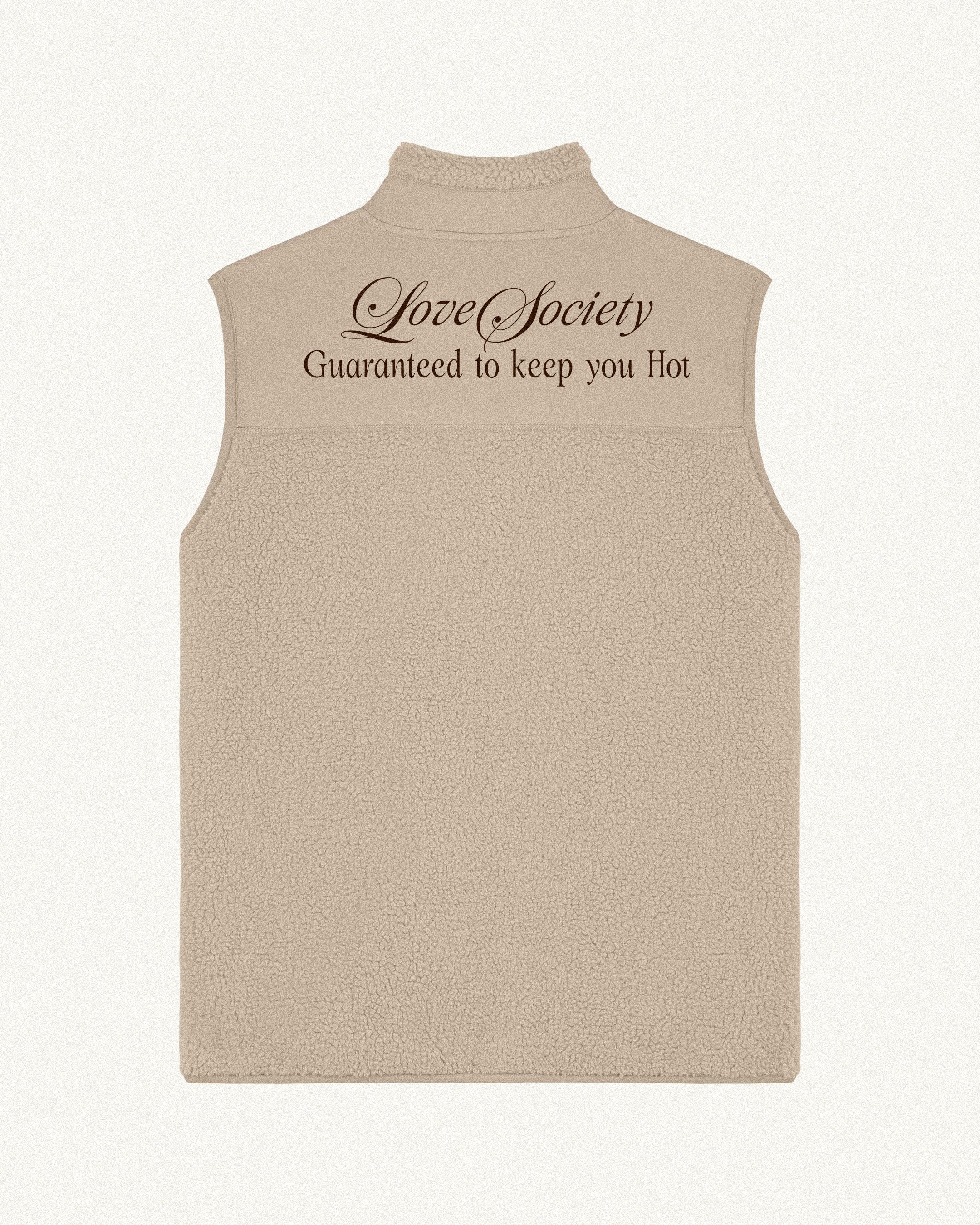 Guaranteed to keep you Hot Unisex sleeveless fleece jacket