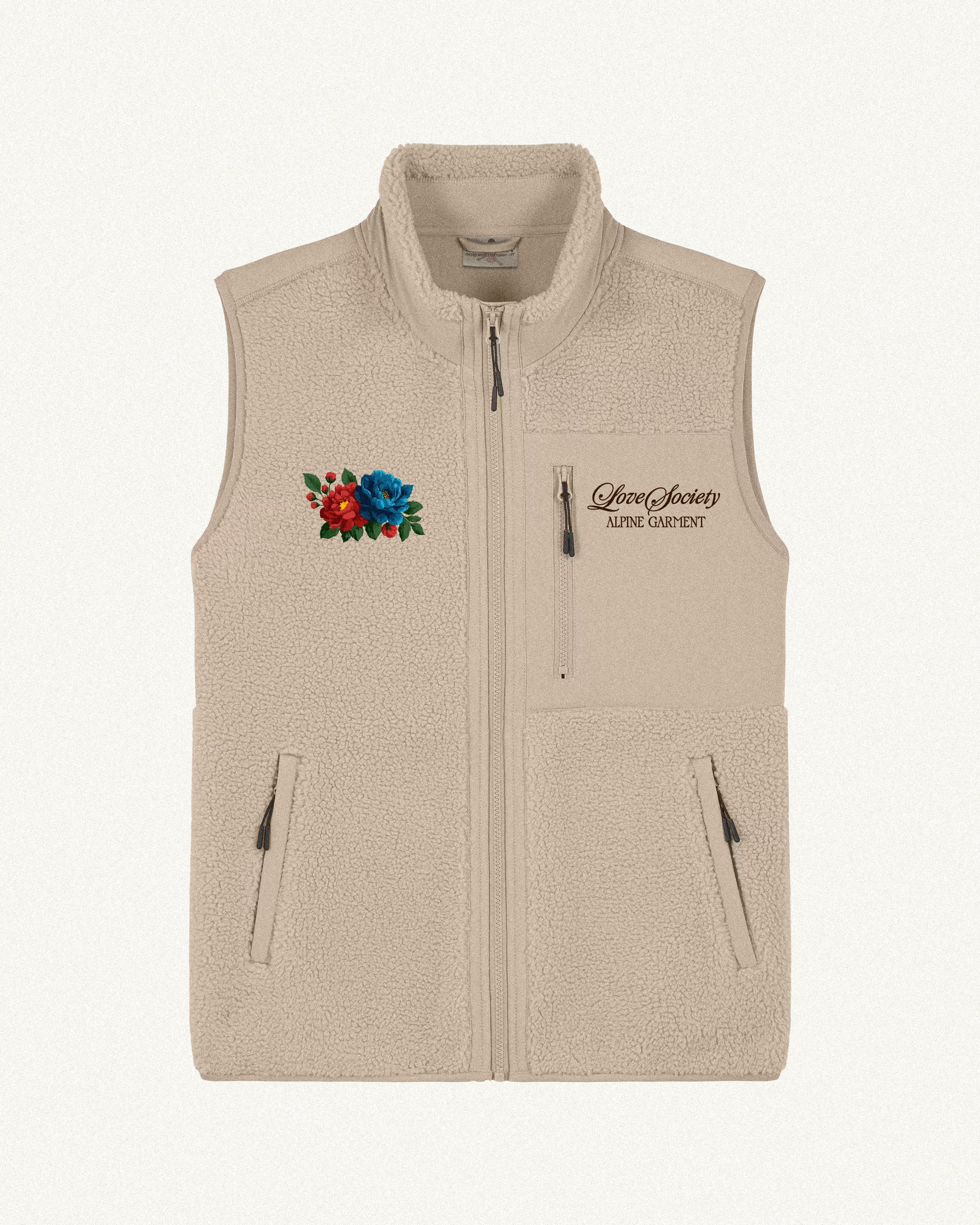 Guaranteed to keep you Hot Unisex sleeveless fleece jacket