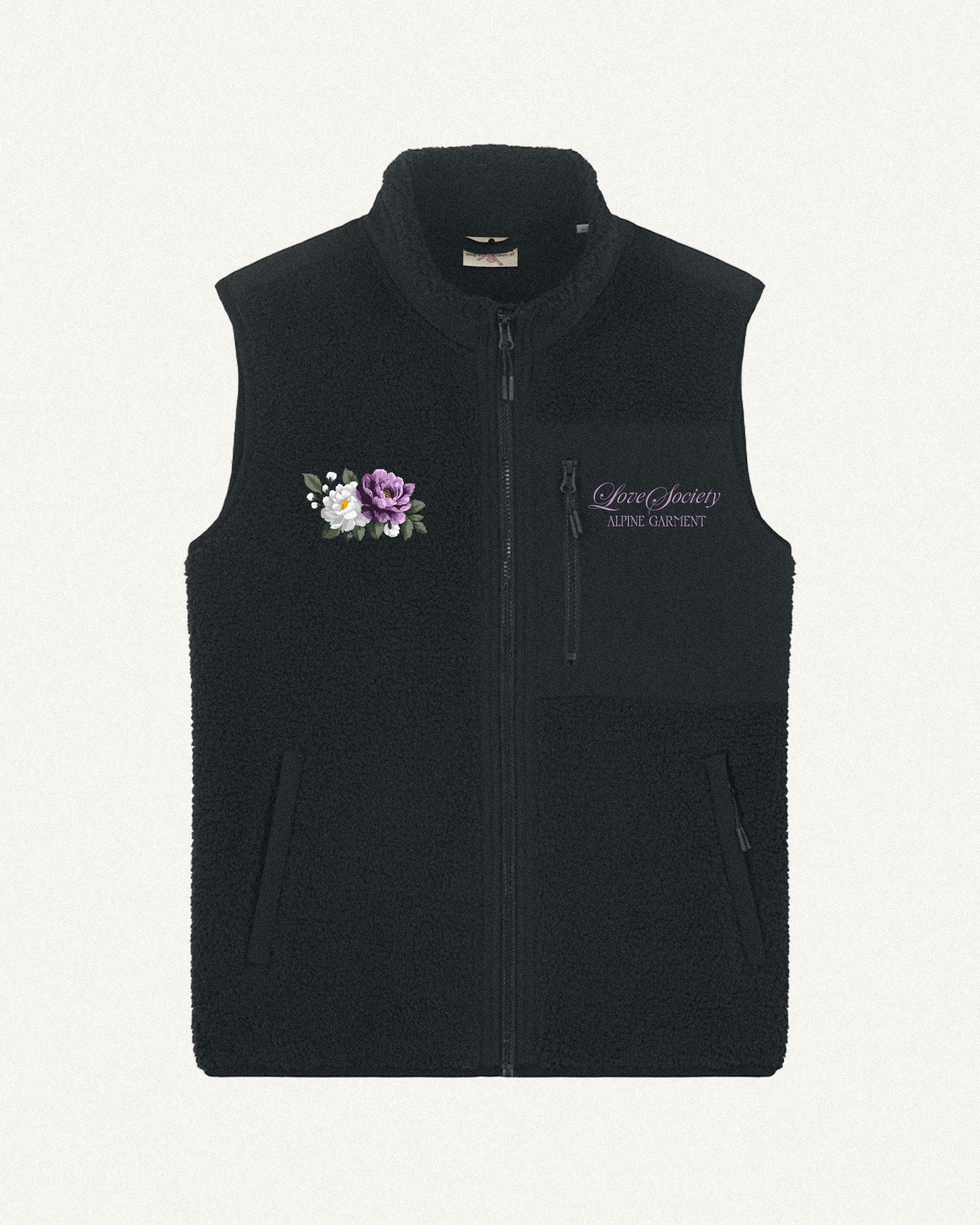 Guaranteed to keep you Hot Unisex sleeveless fleece jacket