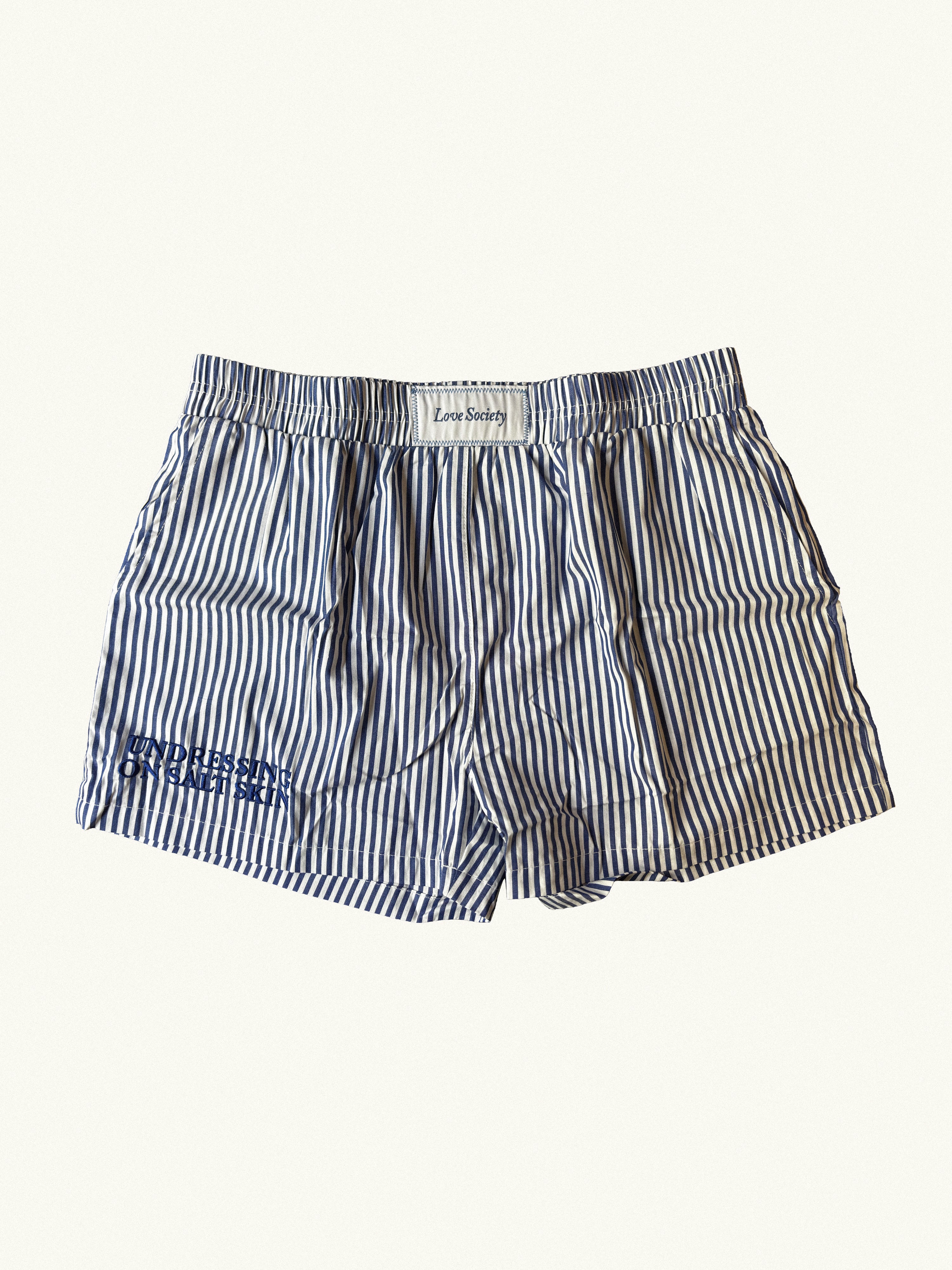 Blue Striped Shorts - Bundle