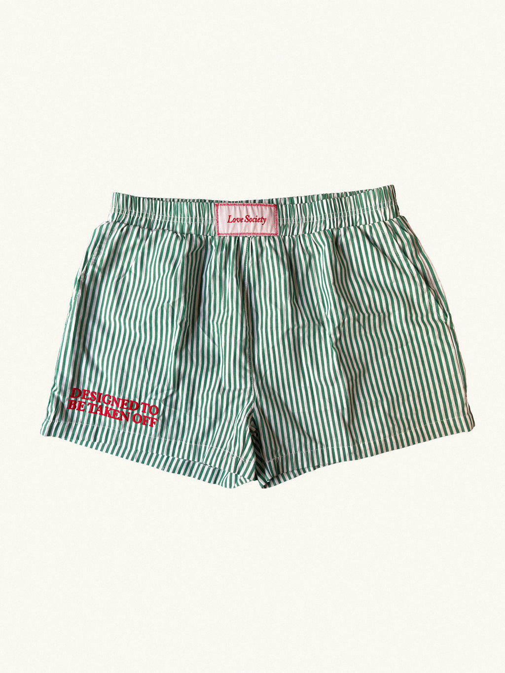 Green Striped Shorts - Bundle